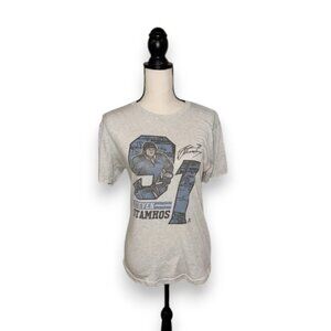 Tampa Bay Lightning Steven Stamhos 91 Hockey Gray Graphic Tee